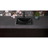 Hand Hammered 21 inch Venetian Dual Mount Bathroom Vanity Sink - Matte Black